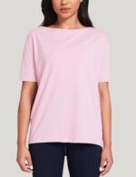 Women's Pima Cotton Slim Crew Neck T-Shirt - Image 2