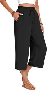 Essential Cotton Crop Trousers - Image 2