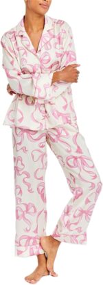 Bow Print Pyjama Set