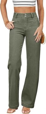 Straight Leg Elasticated Waist Jeans