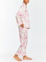 Bow Print Pyjama Set - Image 2