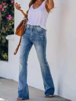 Gigi High Rise Straight Leg Jeans