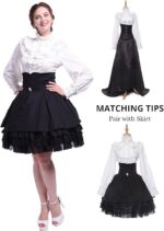 Folklore Ruffle Shirt, Petite - Image 3