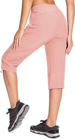 Cropped Elasticated Trousers - Image 2