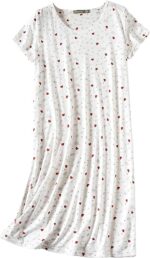 All Over Heart Print Nightdress - Image 2
