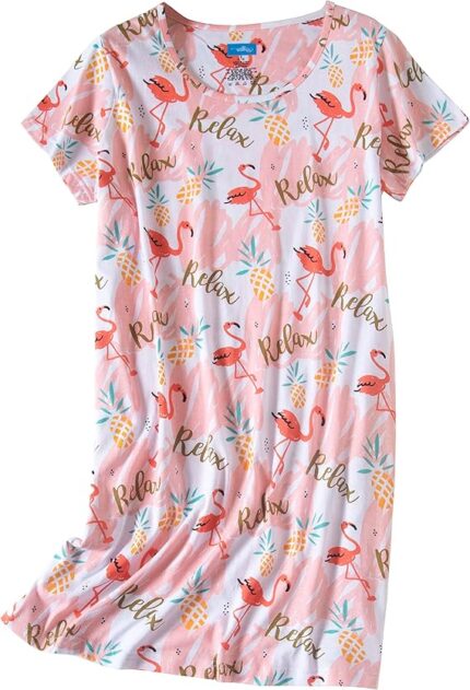 Flamingo Print Nightdress