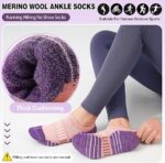 Women's Merino Wool Blend Ankle Sock 6-Pack - Image 3