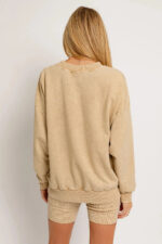 Washed Oversized Basic Pullover Top - Image 7