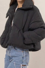 Oversized Bundle Up Quilted Puffer Winter Warm Trendy Jacket - Image 2