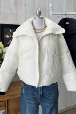 Oversized Bundle Up Quilted Puffer Winter Warm Trendy Jacket - Image 5