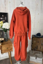 High Waisted Cargo Pocket Elastic Waist Jogger Pants - Image 2