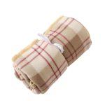 Thickened Flannel Plaid Wearable Shawl Blanket | Soft Double-Sided Fleece · Buttoned Poncho Blanket · Cozy Winter Wrap - Image 4