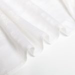 Elegant White Tassel Shawl Scarf – Soft Lightweight Wrap with Subtle Jacquard Pattern, Perfect for Dresses & Formal Events - Image 6
