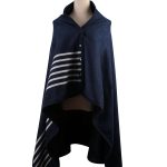 Thickened Fleece Wearable Shawl Blanket with Snap Buttons | Cozy Winter Wrap Cape
