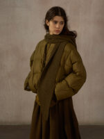 Integrated Knit Hooded Scarf – Women’s Warm Winter Accessory - Image 4