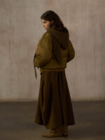 Integrated Knit Hooded Scarf – Women’s Warm Winter Accessory - Image 5