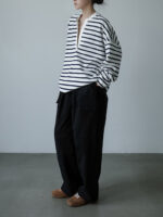 Classic Striped V-Neck Long Sleeve T-Shirt – Women’s Loose Fit Casual Top - Image 5