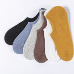 Unisex Invisible Cotton Socks Set | Breathable Non-Slip Low-Cut Boat Socks | Soft Lightweight No Show Socks - Image 2