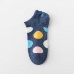Women’s Colorful Polka Dot Ankle Socks Set | Soft Breathable Cotton Low-Cut Socks | Cute Casual Daily Boat Socks - Image 10