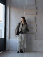 Minimalist Round-Neck Short Jacket – Women’s Loose-Fit Casual Coat - Image 3