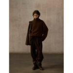 Women’s Loose High-Neck Wool Knit Sweater – Minimalist Autumn Winter Pullover