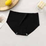 Women’s Seamless Ice Silk Panties Set | High-Waist Breathable Shaping Briefs | Lightweight Invisible Underwear 4-Pack - Image 6