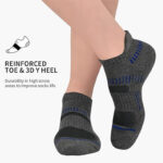 Athletic Low-Cut Socks 3-Pack | Breathable Cushioned Performance Socks - Image 3