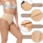 Women’s High Waist Shapewear Panties | Seamless Tummy Control Briefs | Breathable Butt Lifter Slimming Underwear - Image 3