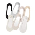 Women’s Invisible Non-Slip Liner Socks Set | Ice Silk Breathable No-Show Socks | Soft Seamless Anti-Slip Low-Cut Socks