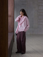 Women’s Loose High-Neck Knit Sweater – Elegant Casual Pullover for Autumn/Winter - Image 5