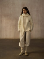 Integrated Knit Hooded Scarf – Women’s Warm Winter Accessory - Image 2