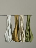 Casual Linen Cotton Shoulder Bag – Women’s Lightweight Minimalist Tote