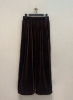 Women’s Velvet Wide-Leg Pants – High-Waist Loose Lounge & Casual Trousers - Image 5