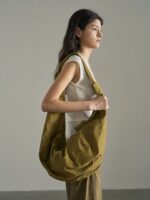 Casual Linen Cotton Shoulder Bag – Women’s Lightweight Minimalist Tote - Image 4