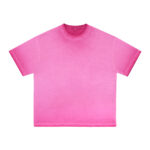 Unisex Washed Cotton Loose Fit T-Shirt | Vintage Casual Round Neck Short Sleeve Tee | Soft Breathable Fabric - Image 11