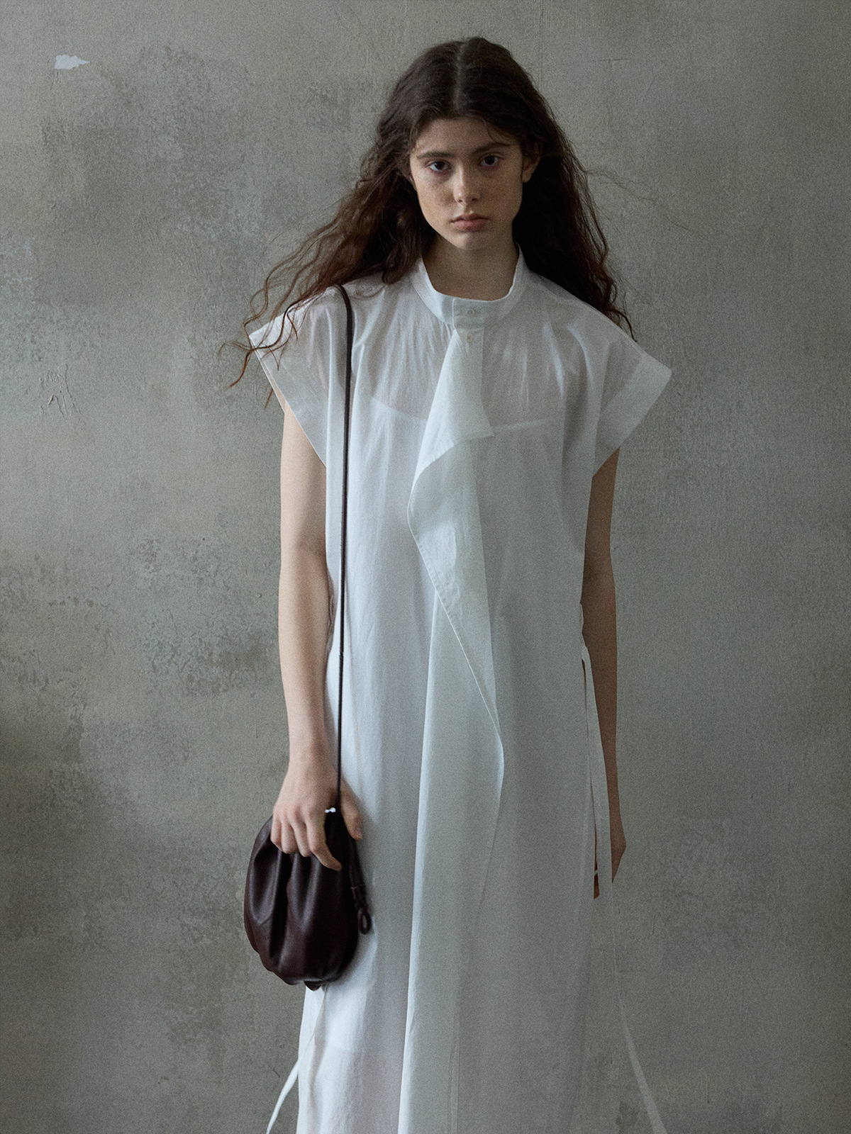 O1CN01mwesIn2Det4TXLsu0_!!2215330128635-0-cib Soft Drawstring Mini Bag – Women’s Minimalist PU Leather Crossbody Shoulder Bag - Image 1