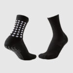 Anti-Slip Athletic Crew Socks 5-Pack | Cushioned Performance Training Socks - Image 3