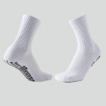 Anti-Slip Athletic Crew Socks 5-Pack | Cushioned Performance Training Socks - Image 2