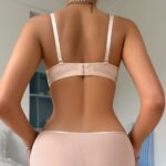 Women’s Lace Push-Up Lingerie Set | Sexy Bow Bra and Panty Set | Breathable Soft Nylon Underwear with Adjustable Straps - Image 3
