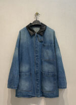 Vintage Loose Patch Collar Jacket – Women’s Relaxed-Fit Overshirt - Image 7