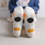 Women’s Colorful Polka Dot Ankle Socks Set | Soft Breathable Cotton Low-Cut Socks | Cute Casual Daily Boat Socks - Image 7
