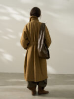 Oversized Belted Trench Coat – Women’s Relaxed Fit Long Jacket - Image 2