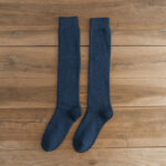 Winter Warm Wool Knee-High Socks | Unisex Thick Long Thermal Socks | Soft Breathable Wool Blend Knit Over Calf Socks - Image 5