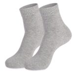 Men’s Mid-Calf Cotton Socks 4-Pack | Breathable Everyday Crew Socks– 4-Pack - Image 3