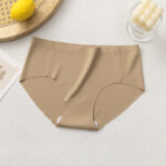 Women’s Seamless Ice Silk Panties Set | High-Waist Breathable Shaping Briefs | Lightweight Invisible Underwear 4-Pack - Image 5