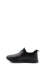 Men’s All-Black Slip-On Anti-Slip Shoes | Lightweight Durable Work Shoes / Comfortable Everyday Walking Shoes - Image 3